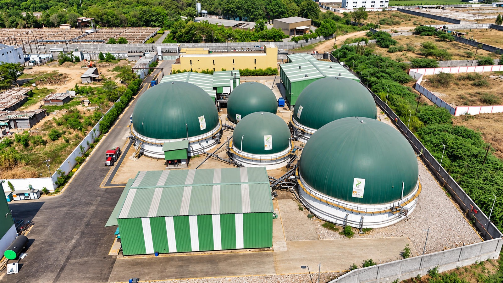5 TPD CBG plant setup in India